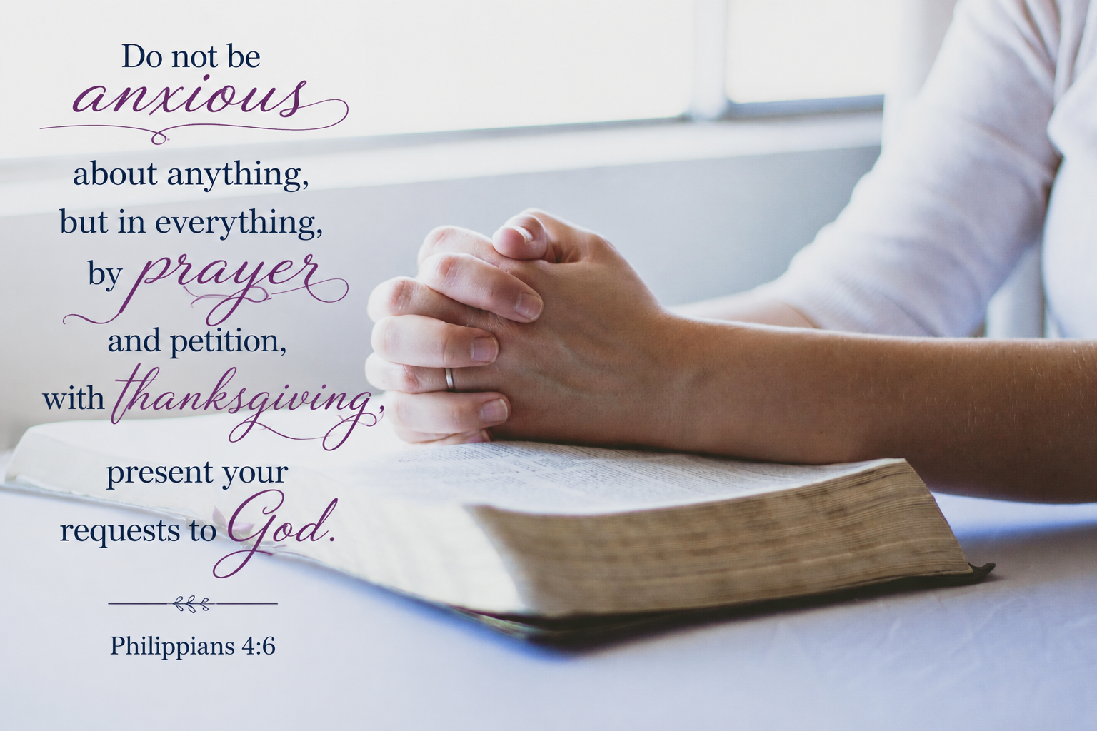 An effective prayer life
