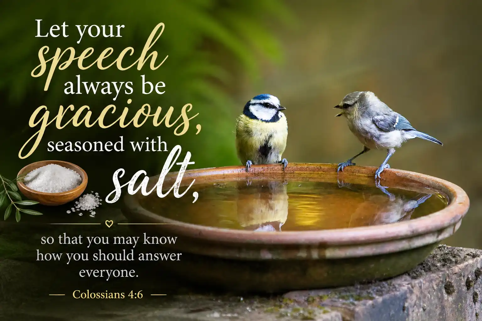 Gracious speech